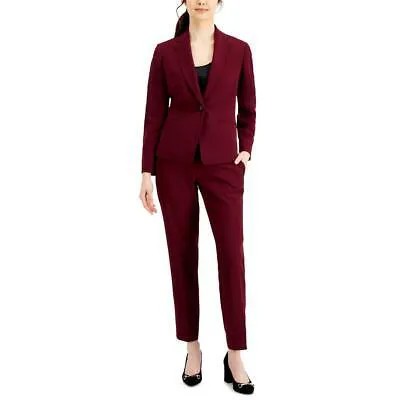 Le Suit Женский фиолетовый вязаный рабочий пиджак на одной пуговице Plus 18 BHFO 0210