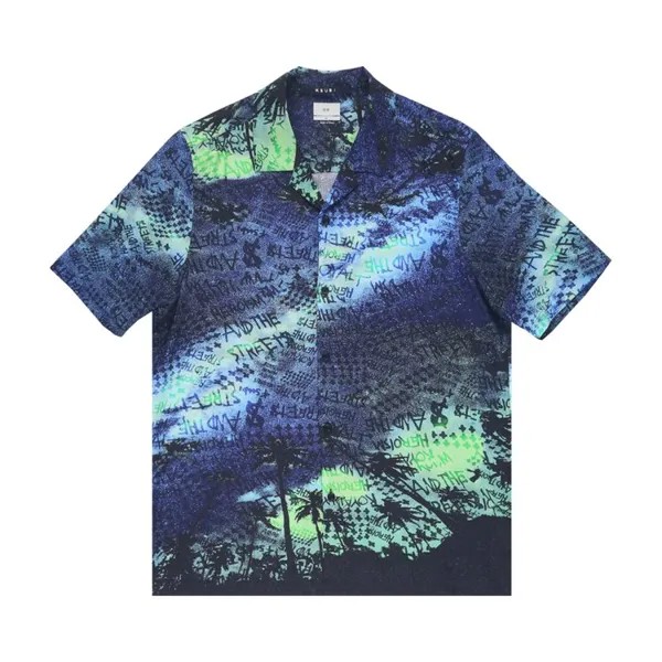 Рубашка Ksubi Space Palm Resort Shirt, разноцветный
