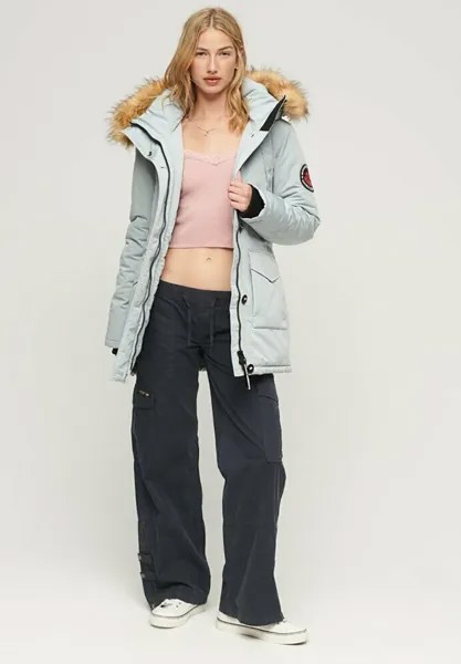 Парка Superdry EVEREST HOODED, цвет chateau gray