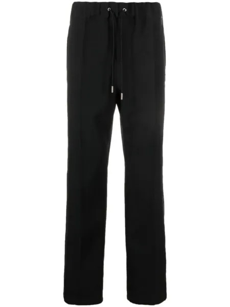 Sacai спортивные брюки с кулиской, черный