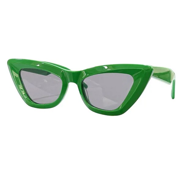 Солнцезащитные очки в винтажном стиле женские, брендовые дизайнерские темные очки «кошачий глаз» UV400, для вождения, с футляром