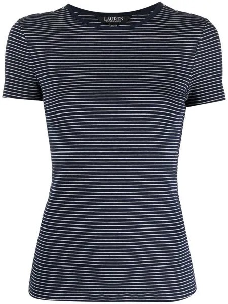 Lauren Ralph Lauren полосатая футболка с круглым вырезом