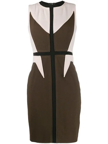 Givenchy Pre-Owned платье 2000-х годов со вставками