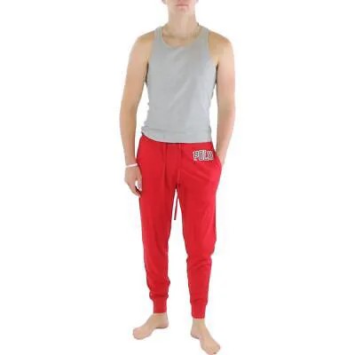 Мужская хлопковая одежда для сна Polo Ralph Lauren, брюки для бега, домашняя одежда BHFO 0093