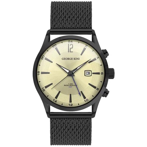 Наручные часы GEORGE KINI Traveller GK.18.B.8B.2.B.0, бежевый