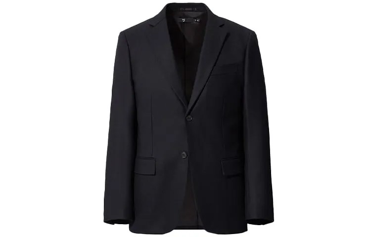 Мужской деловой костюм UNIQLO, цвет Black