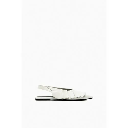 Босоножки Zara, размер 37, белый