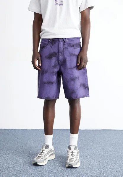 Джинсовые шорты BILLOW Volcom, цвет deep purple