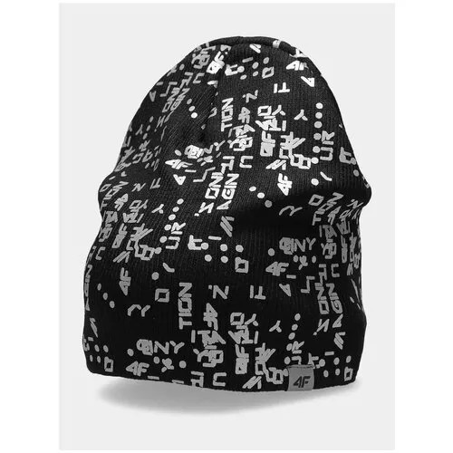 Шапка 4F Boy'S Caps Черный ONESIZE HJZ21-JCAM011-20S