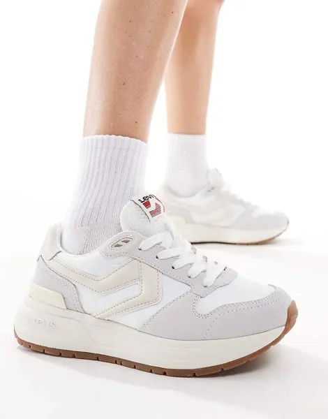 Levi's > Charge > Белый > замшевые кроссовки