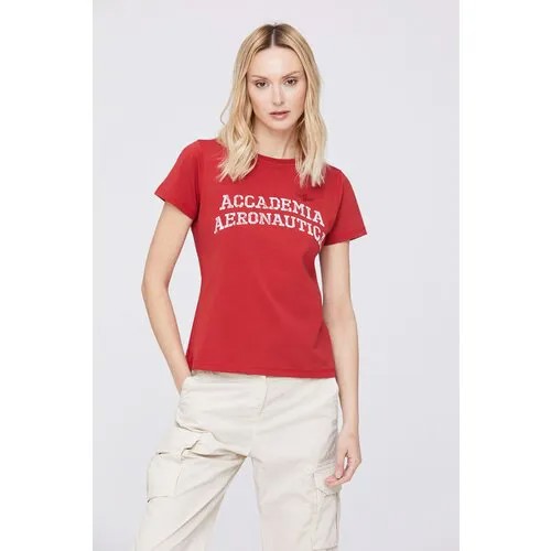 Футболка Aeronautica Militare, размер XL, красный