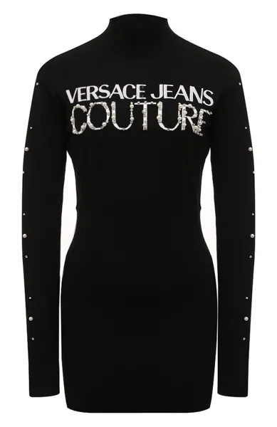 Хлопковый пуловер Versace Jeans Couture