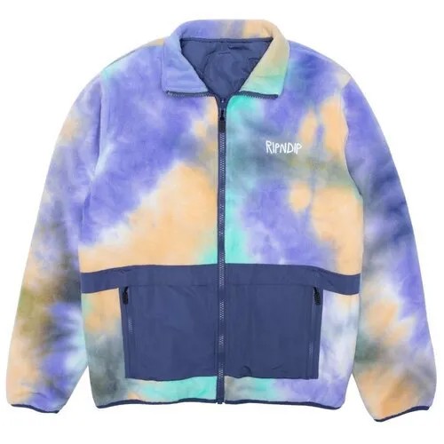 Куртка флисовая RIPNDIP Castanza Reversible Brushed Fleece Quilted Jacket Purple / M