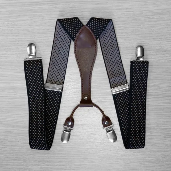Подтяжки OTOKODESIGN 54404 черные/текстура