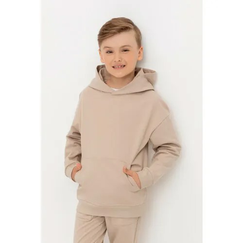 Толстовка crockid, размер 76/146, бежевый