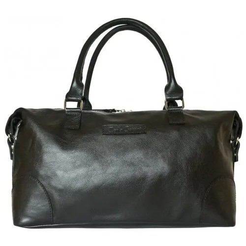 Кожаная женская сумка Fravitta black Carlo Gattini 8017-01
