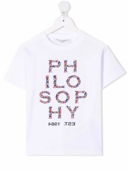 Philosophy Di Lorenzo Serafini Kids футболка с логотипом