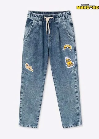 Джинсы Comfort fit с принтом Minions для мальчика Gloria Jeans