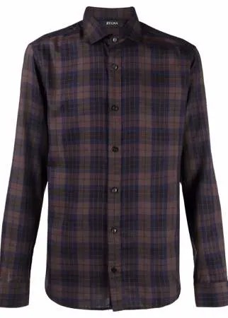 Ermenegildo Zegna XXX рубашка в клетку