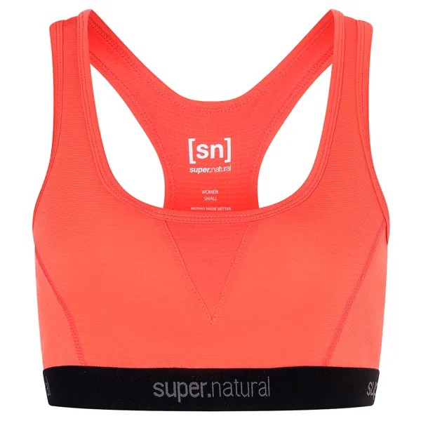 Спортивный бюстгальтер Super Natural Women's Semplice Bra, цвет Living Coral