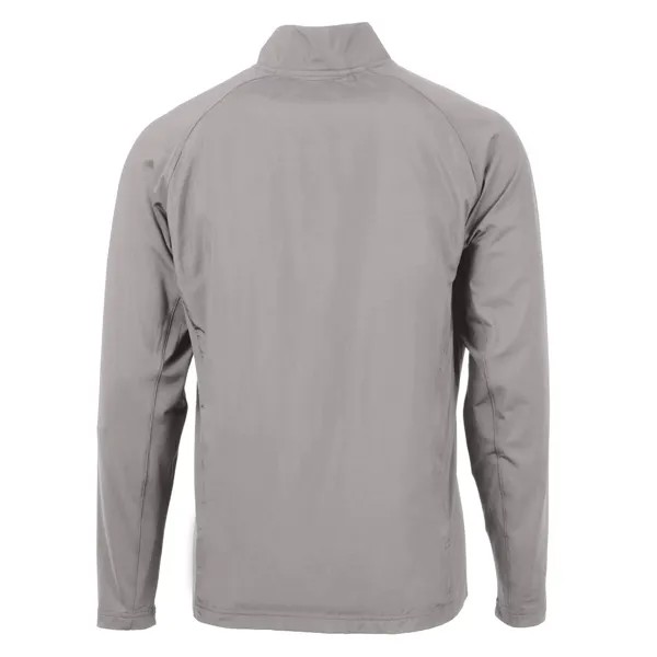 Мужская большая и высокая куртка на застежке Adapt Eco Knit Hybrid из переработанного материала Cutter & Buck, темно-синий