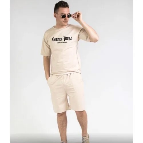 Комплект одежды Jools Fashion, размер L, бежевый