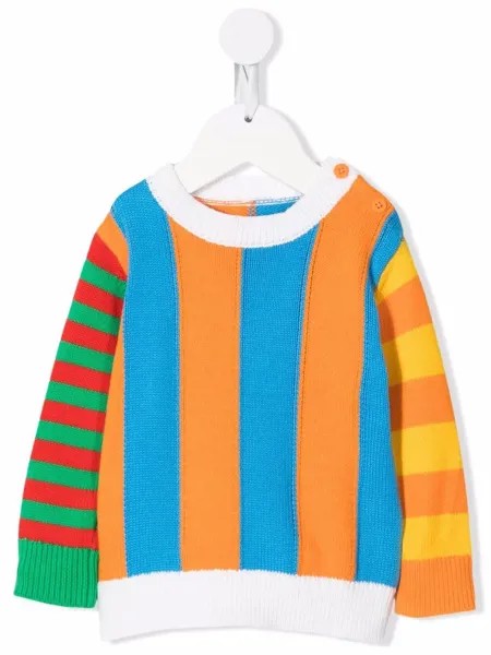 Stella McCartney Kids свитер в полоску