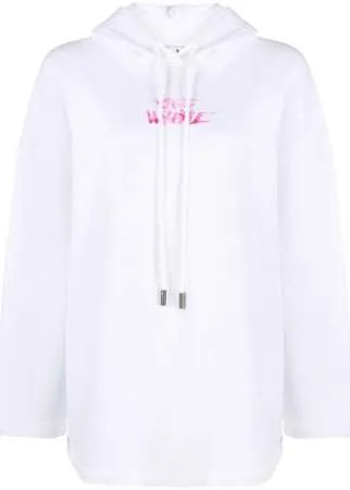 Off-White худи с логотипом