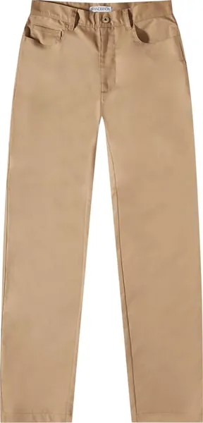 Брюки JW Anderson 5 Pocket Workwear Chino Pants 'Beige', загар