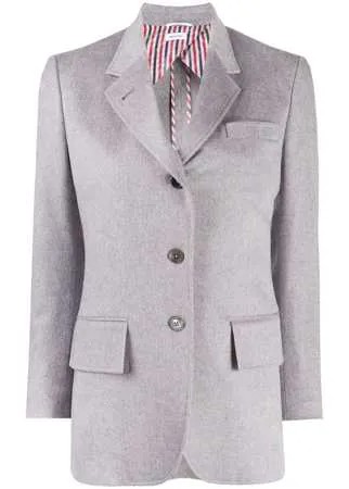 Thom Browne кашемировый пиджак с широкими лацканами