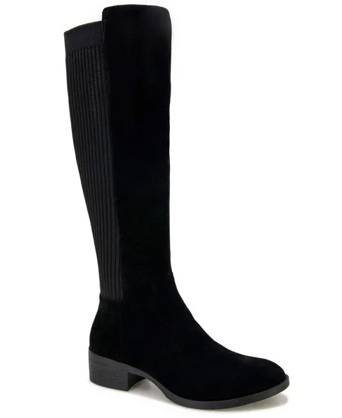 Женские ботинки ботфорты Riva выше колена стандартного размера Kenneth Cole New York, черный