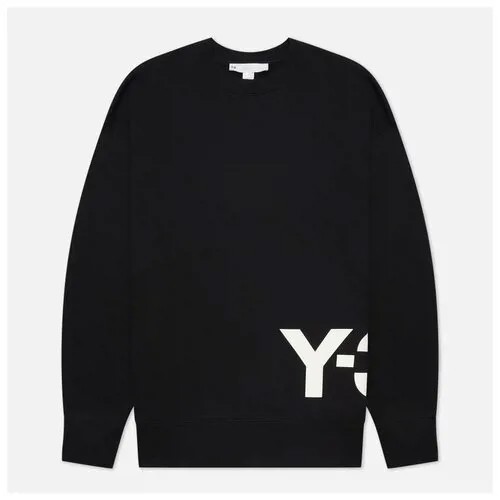 Мужская толстовка Y-3 Chapter 1 Logo Crew Neck чёрный, Размер XS