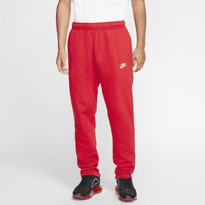 Брюки Nike Sportswear Club Fleece, цвет University Red/University Red/White