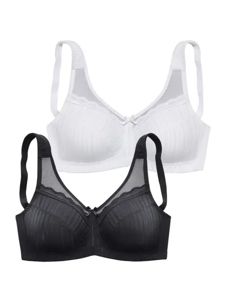 Бюстгальтер на косточках PETITE FLEUR, цвет schwarz+weiß