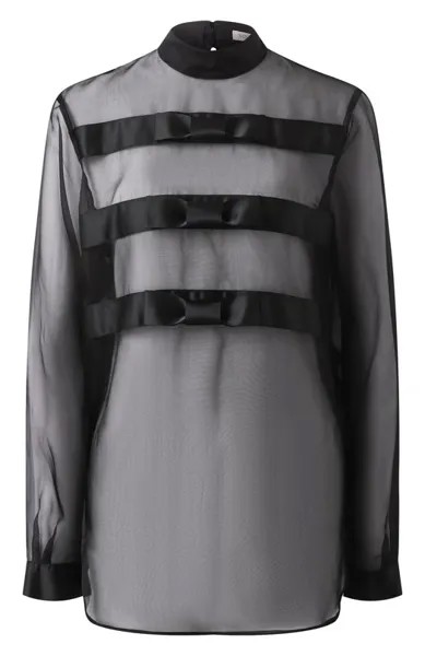 Шелковая блузка Nina Ricci