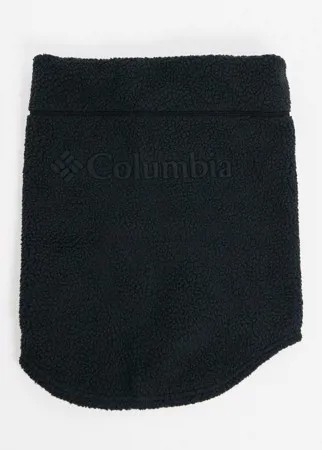 Черный флисовый шарф-труба Columbia CSC II-Черный цвет