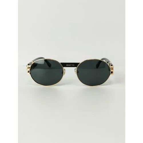 Солнцезащитные очки Шапочки-Носочки HV68063-A, золотой, черный