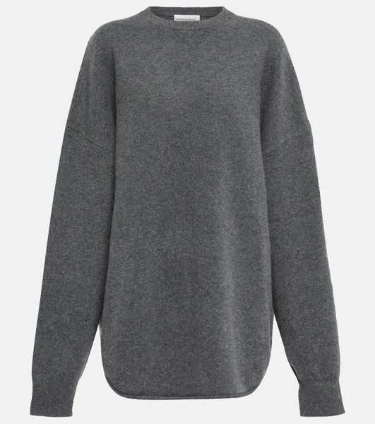Свитер N°53 Crew Hop из смесового кашемира Extreme Cashmere, серый