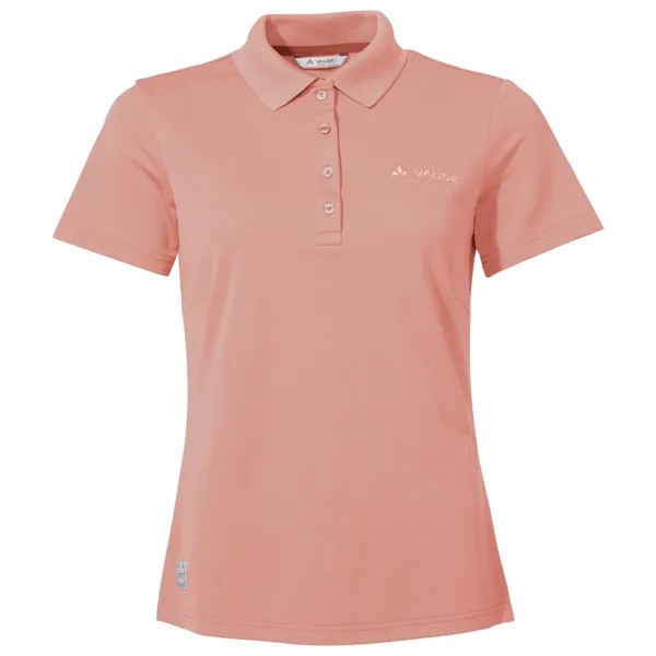 Рубашка поло Vaude Women's Essential Polo Shirt, цвет Soft Rose