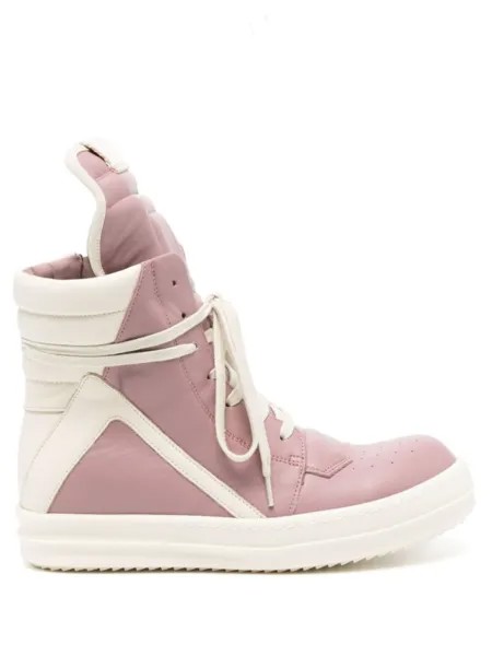 Rick Owens кеды Lido Geobasket, розовый