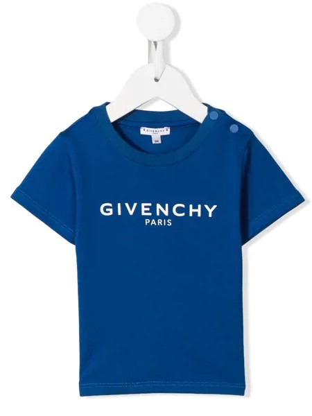 Givenchy Kids футболка с логотипом