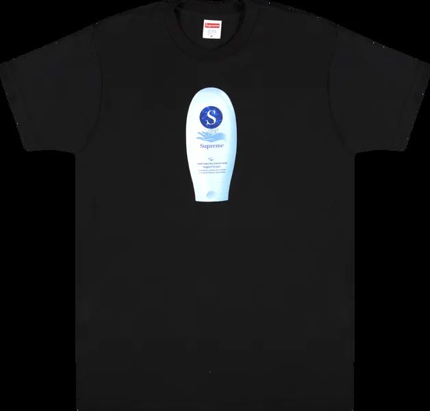 Футболка Supreme Super Cream T-Shirt 'Black', черный