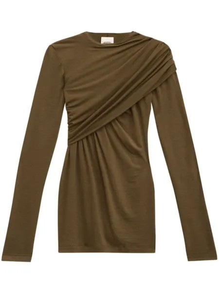 ISABEL MARANT топ Asna, коричневый