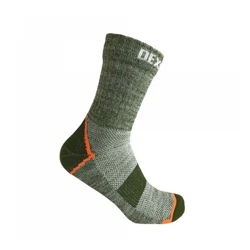 Носки водонепроницаемые DexShell Terrain Walking Ankle Socks DS848HPG, Хаки, 23 (размер обуви 36-38)