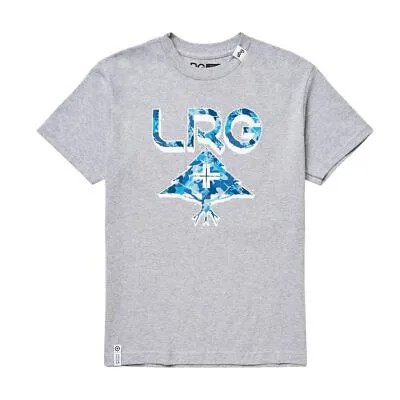 Футболка LRG Lifted Research Group Camo Tribe Core S/S (серый вереск)