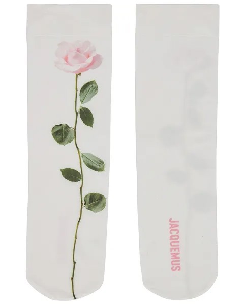 Носки Jacquemus Les Chaussettes Rosa, цвет Rose White