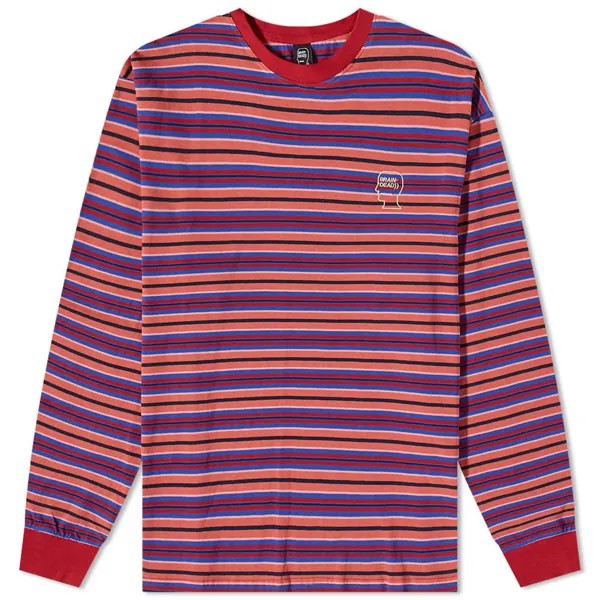Футболка Brain Dead 92 Striped Long Sleeve Tee