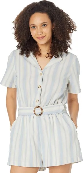 Комбинезон Lost + Wander Beachside Pier Romper, цвет Blue/White
