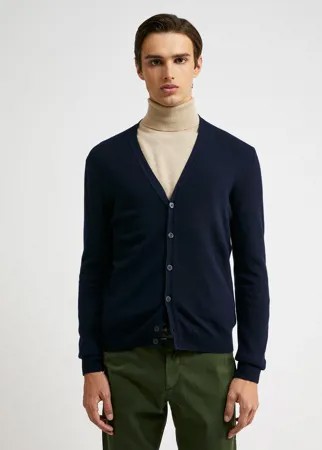 Кардиган мужской United Colors of Benetton 21A_1002U6653 синий XS