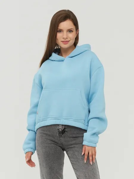 Худи женское VAY 212-3700 голубое 42-44 RU